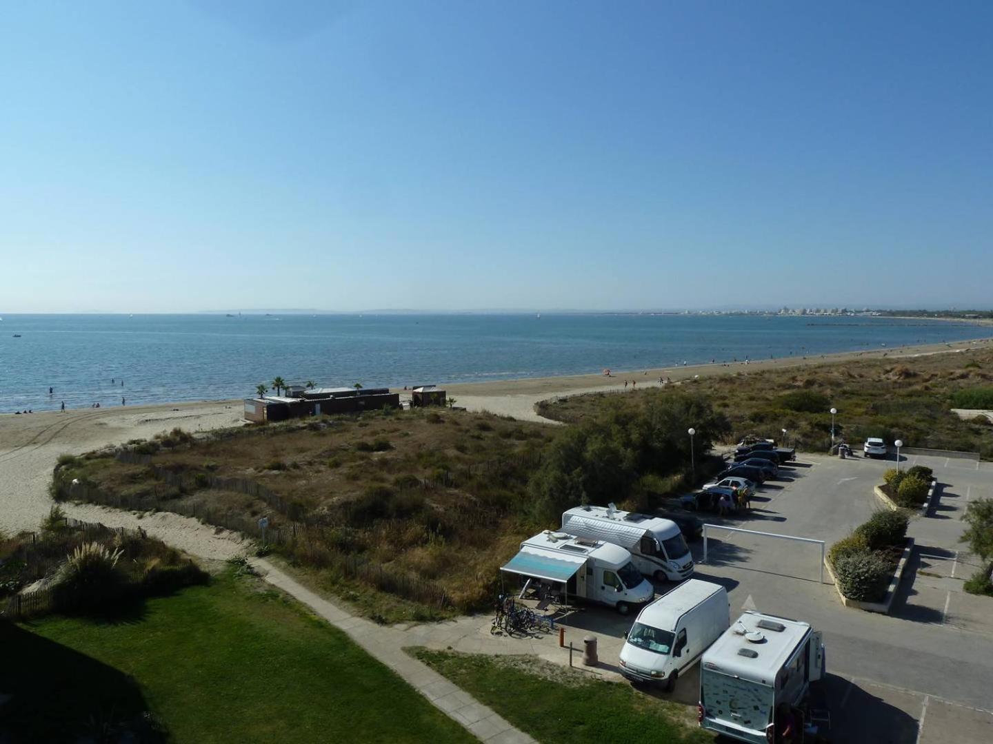 As14629 - P2 Mezzanine Avec Vue Mer Laterale, Dans Une Residence Sur Plage Avec Parking Prive Ле-Гро-дю-Руа Екстер'єр фото